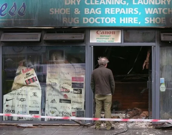 Southsea Family Business Razed by Early Morning Fire – Investigation Underway