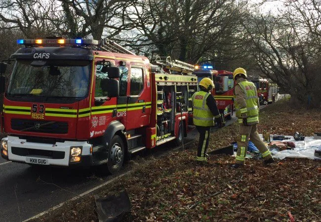Driver Cut Free After Van Hits Tree on Nursling Road—Delays on Romsey Road Traffic
