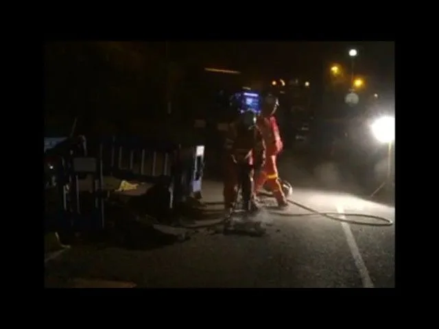 Thames Water Wake Littlewick Green with Midnight Jackhammer Mayhem Over Minor Leak