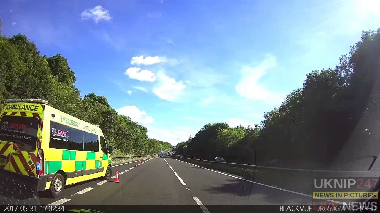 Police Close Part of A303  following Two Vehicle Collision