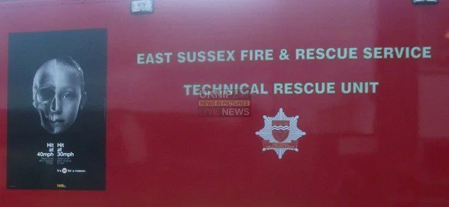 Woman Rescued After Car Smashes Into St Leonards Building – Emergency Crews Respond