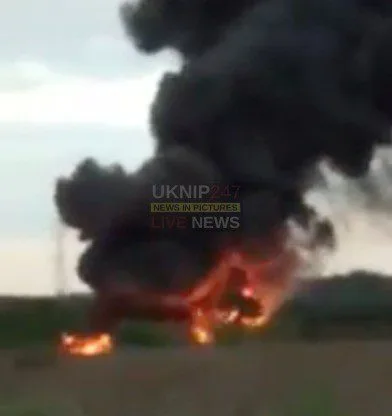 Huge Fire Erupts at New Grainger Development in Waterlooville, Four Fire Engines Battle Blaze