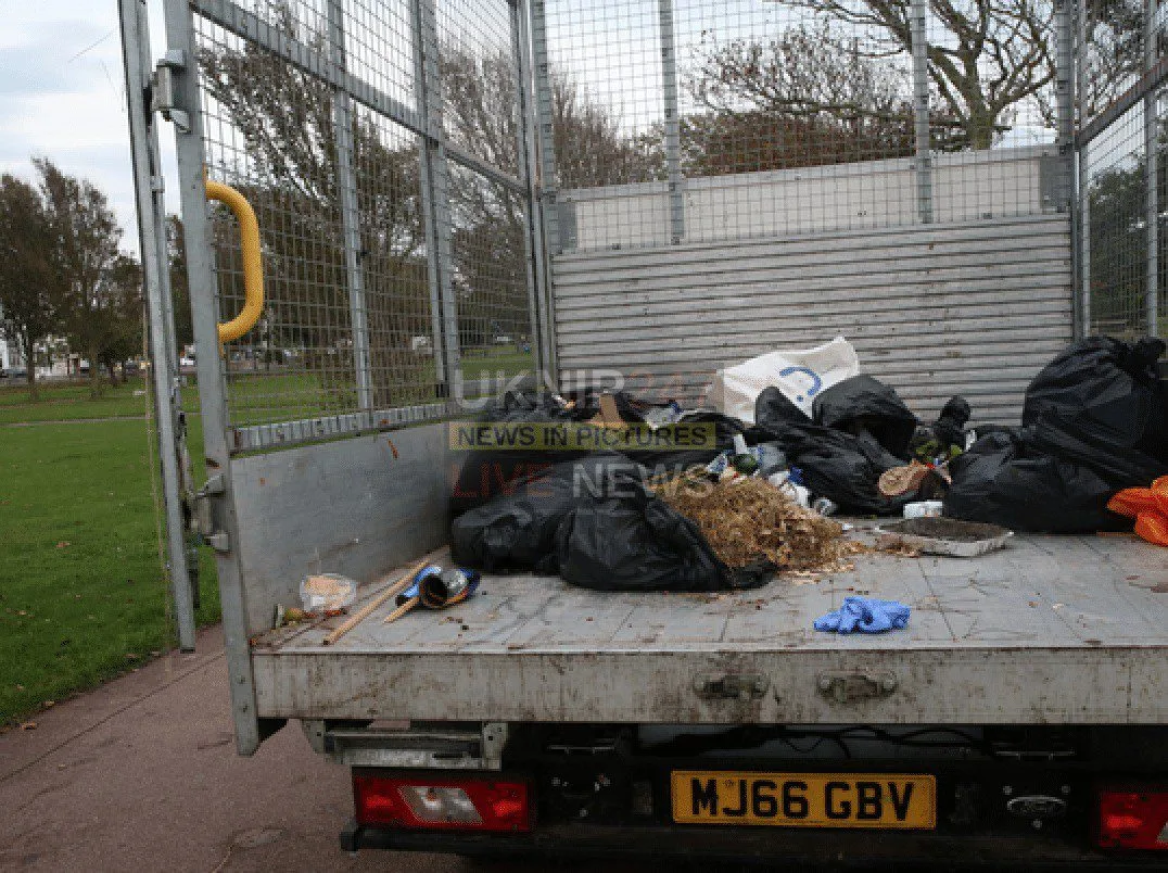 Dustbin Blast Sparks Police Lockdown and Road Closures in Southsea Sea Front