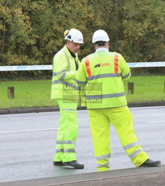 A36 Closed in Both Directions After Two-Vehicle Crash Causes Major Oil Spill
