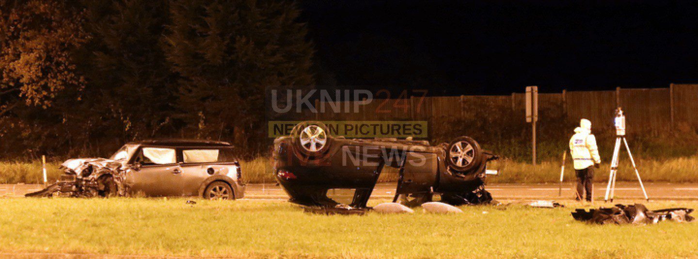 A21 Pembury  Kent  closed in both directions following Life Changing Collision