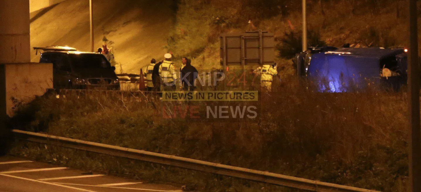 Fatal Van Crash in High Winds Shuts A2/M25 Dartford Interchange Overnight