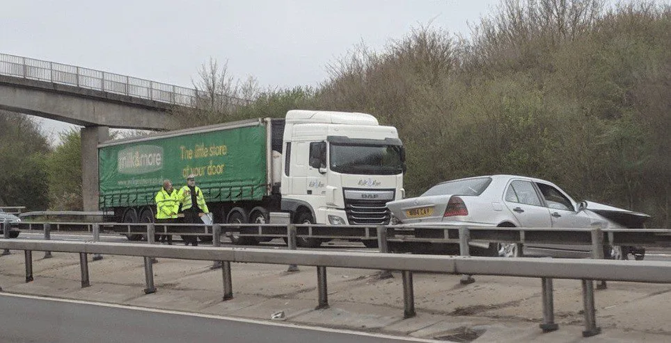 Serious Crash Shuts M3 Eastbound in Surrey – Major Delays as Road Closed Between J2 and J1