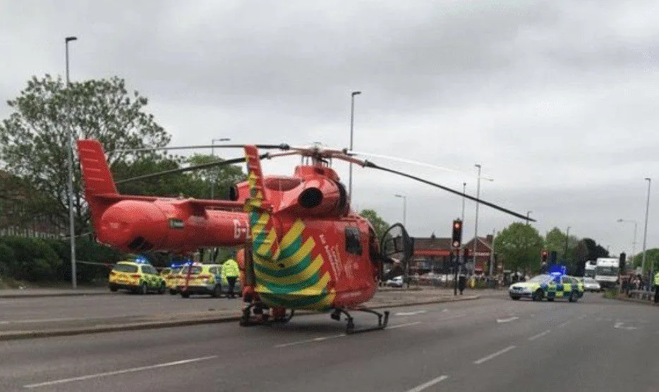 Woman Dies in Horror Crash on A4 Great West Road Near Hounslow — Road Shut, Air Ambulance Called