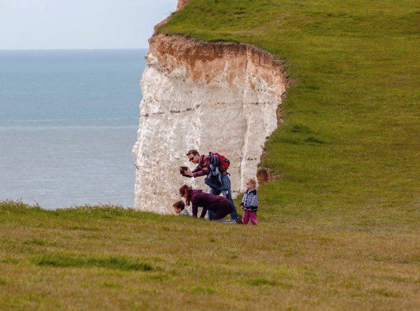 Deadly Selfie Danger: UK Coastline Cliffs Collapse—Stay Back or Risk Your Life!