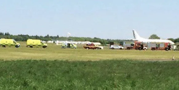 High-Speed Glider Crash at Lasham Airfield Sparks Emergency Rescue Operation