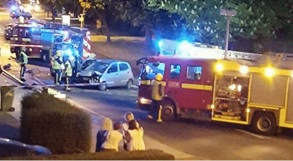 Pensioner  taken to hospital following collision with Lampstand in New Eltham