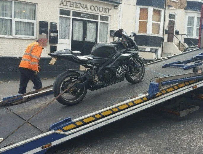 Nuisance Biker’s Motorbike Seized in Margate After Ignoring Police Warning