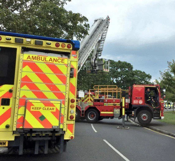 Southsea Blaze on Malvern Road: Man Rescued and Treated After House Fire