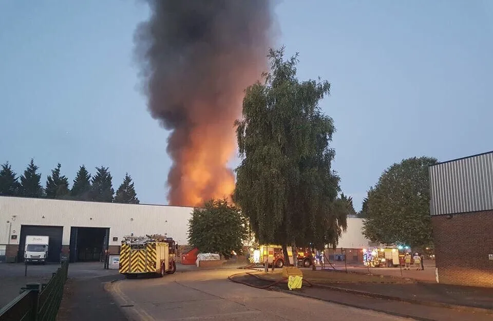 Million-Pound Gambling Gear Goes Up in Flames in Paddock Wood Blaze