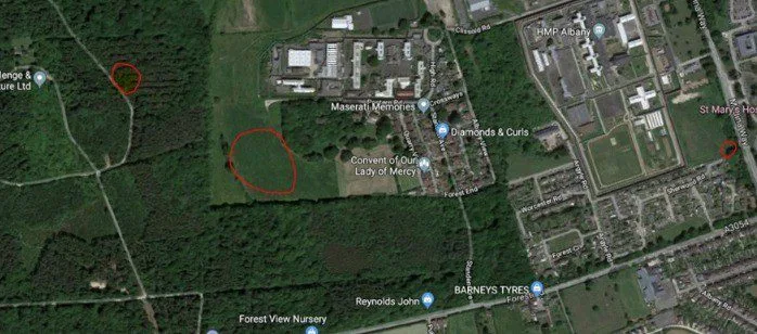 Arson Probe launched  as Forest Fires  on the Isle of Wight are Linked