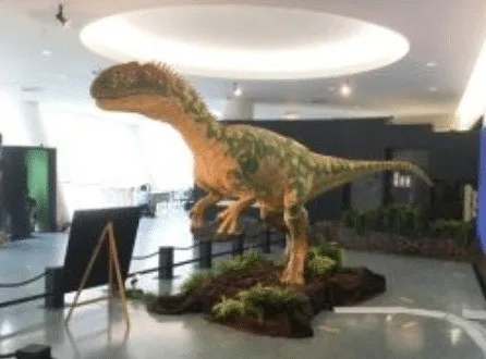 Fearsome Isle of Wight dinosaur on tour