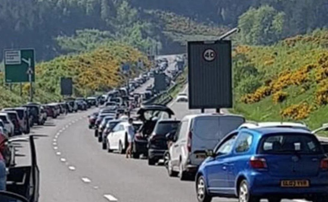 A3 Hindhead Tunnel Closed following multi-vehicle collision