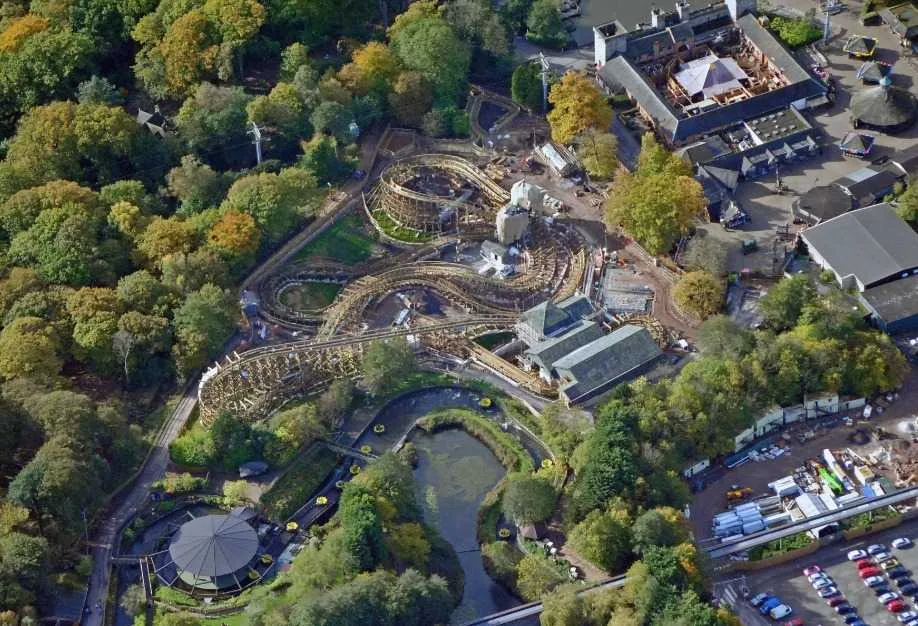 Midlands Air Ambulance Airlifts Man in 50s from Alton Towers Rapids Ride Incident