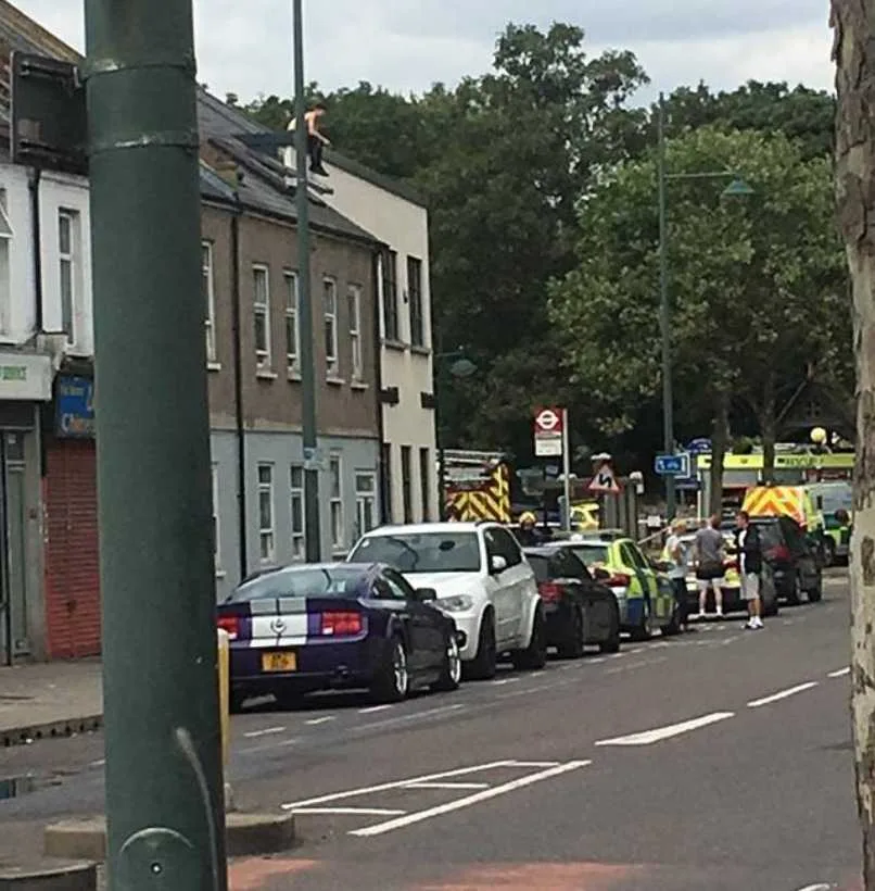 Man Throws Roof Tiles from Erith Church; West Street Closed as Police Contain Incident