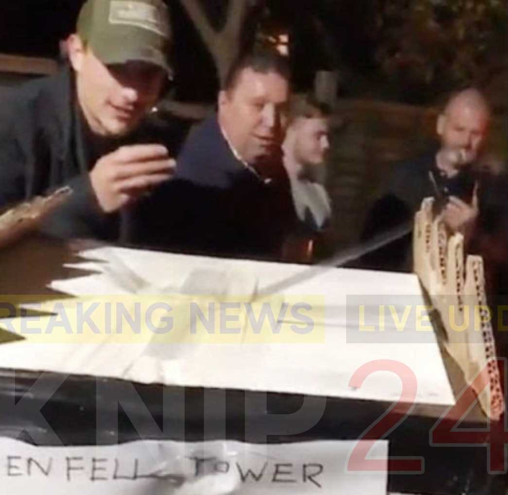 Five Men Arrested Over Disturbing Grenfell Tower Effigy Burning Video