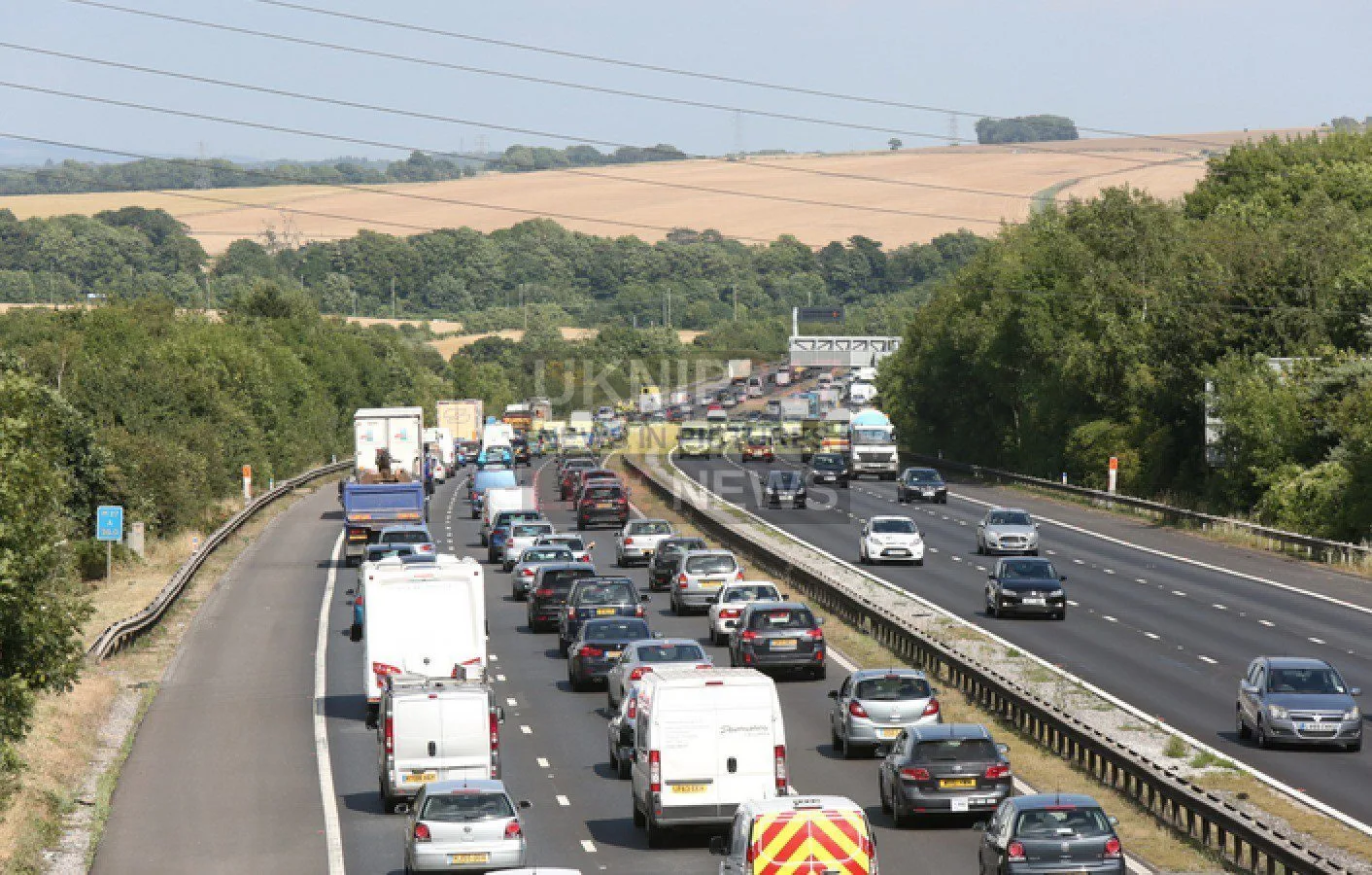 M27 Eastbound Shut Overnight After Horror Crash and Massive Fuel Spill—Emergency Resurfacing Underway