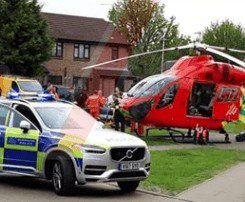 Man Stabbed in Broad Daylight in West Drayton – Victim Critically Treated, Police Hunt Attacker