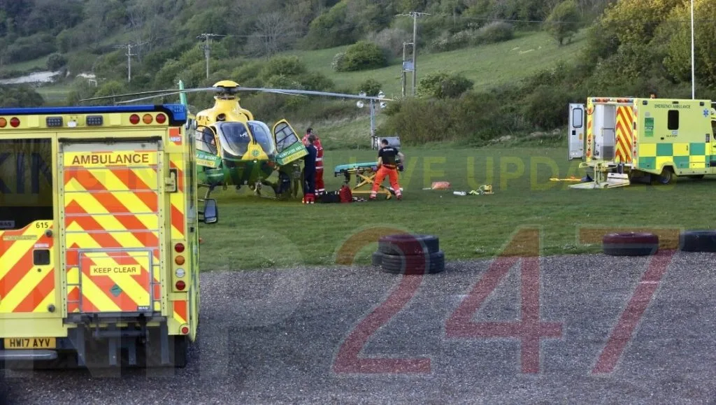 Ventnor Emergency Chaos: Air Ambulance Airlifts Overdose Victim Amid Bus Delays