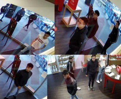 Vodafone store  robbed by gang