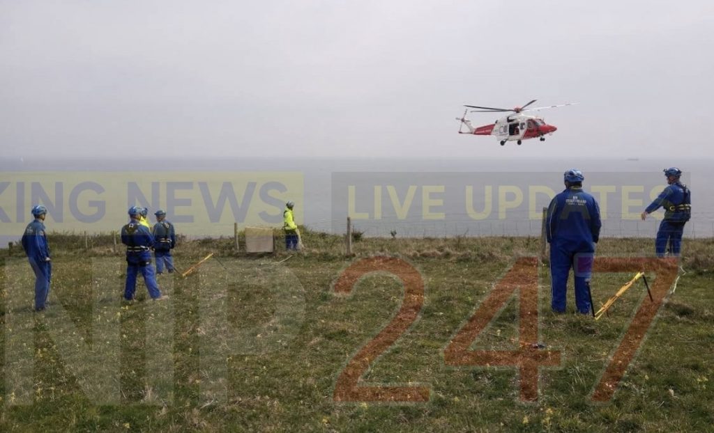 Updated:Major emergency response following incident on Culver down on the Isle of Wight