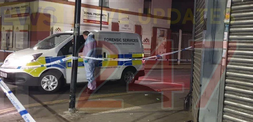 Double stabbing in Islington