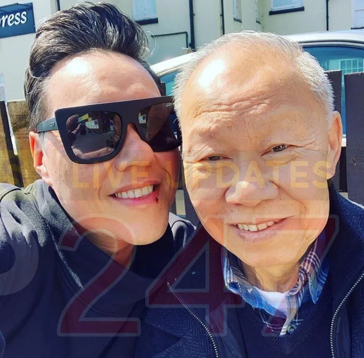 Gok Wan Spotted Shopping at Bishopstoke Tesco Express with Dad During Family Visit