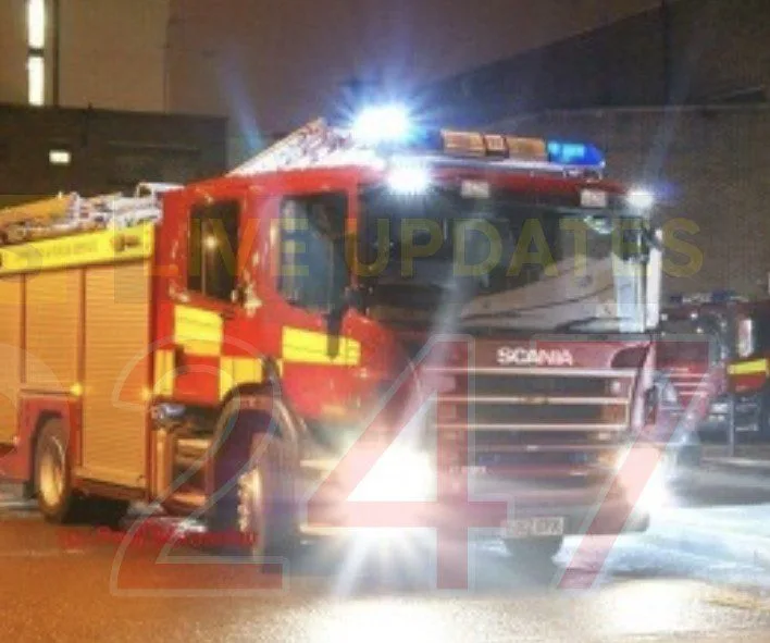 Smoke Scare at Chobham Car Dealership Sparks False Fire Alarm for Domestic Bonfire