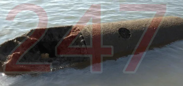 German WWII Sea Mine Hauls Up Off Isle of Wight—Bomb Squad Lowers It Back to Sea