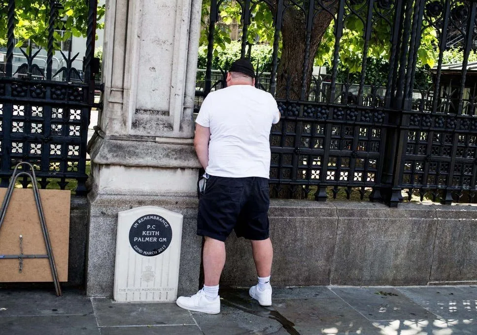Man charged after urinating over memorial dedicated to PC Keith Palmer