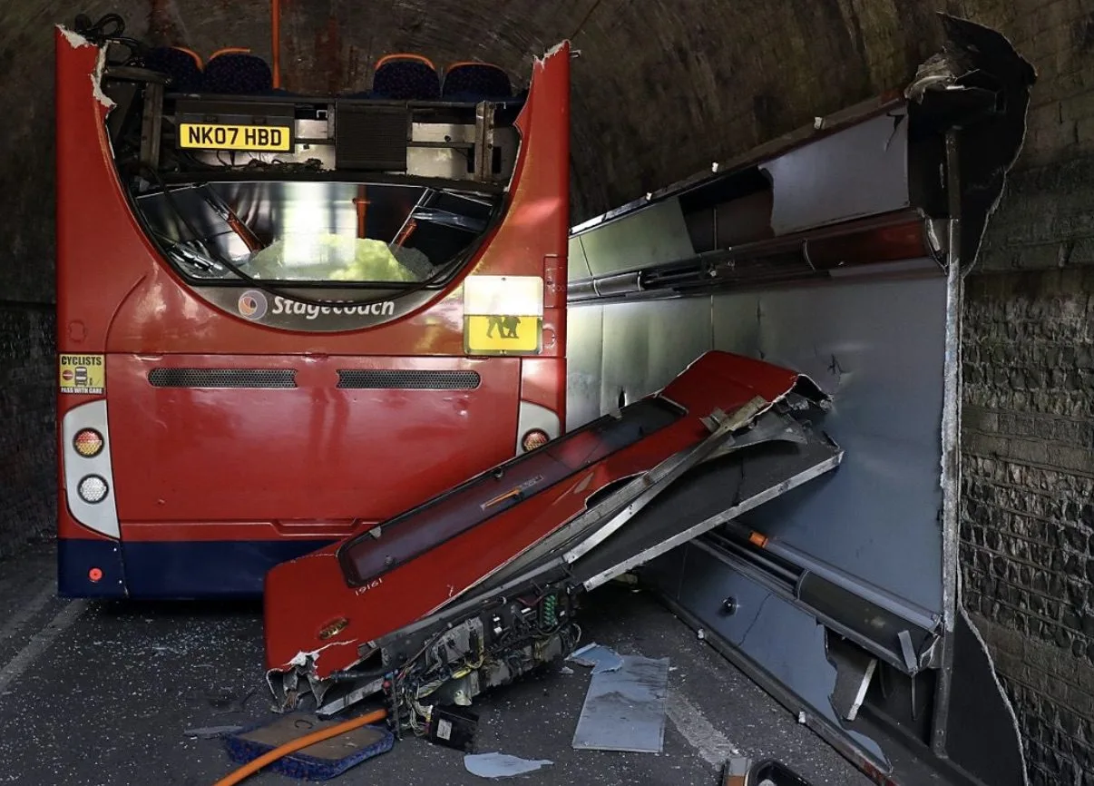 Three children received potentially life changing injuries that required surgery following a  serious collision in Winchester
