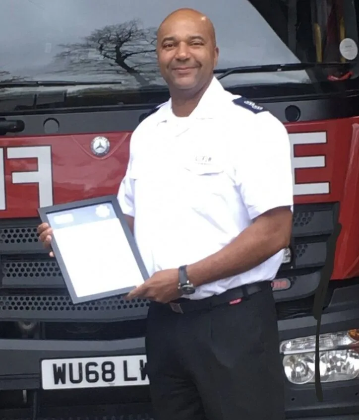 From Navy to Firefighter: Station Officer Kent Gayle Retires After 26 Years With London Fire Brigade
