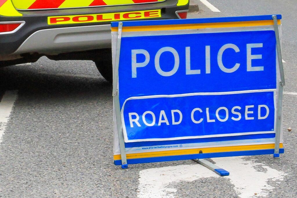The A21 is closed northbound between A228 (near Pembury) and the A26 (near Tonbridge) due to a serious collision