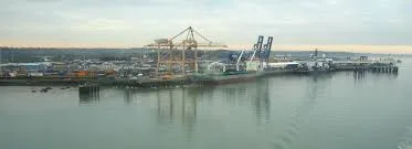 A man has sadly died following a collision at Harwich International Port