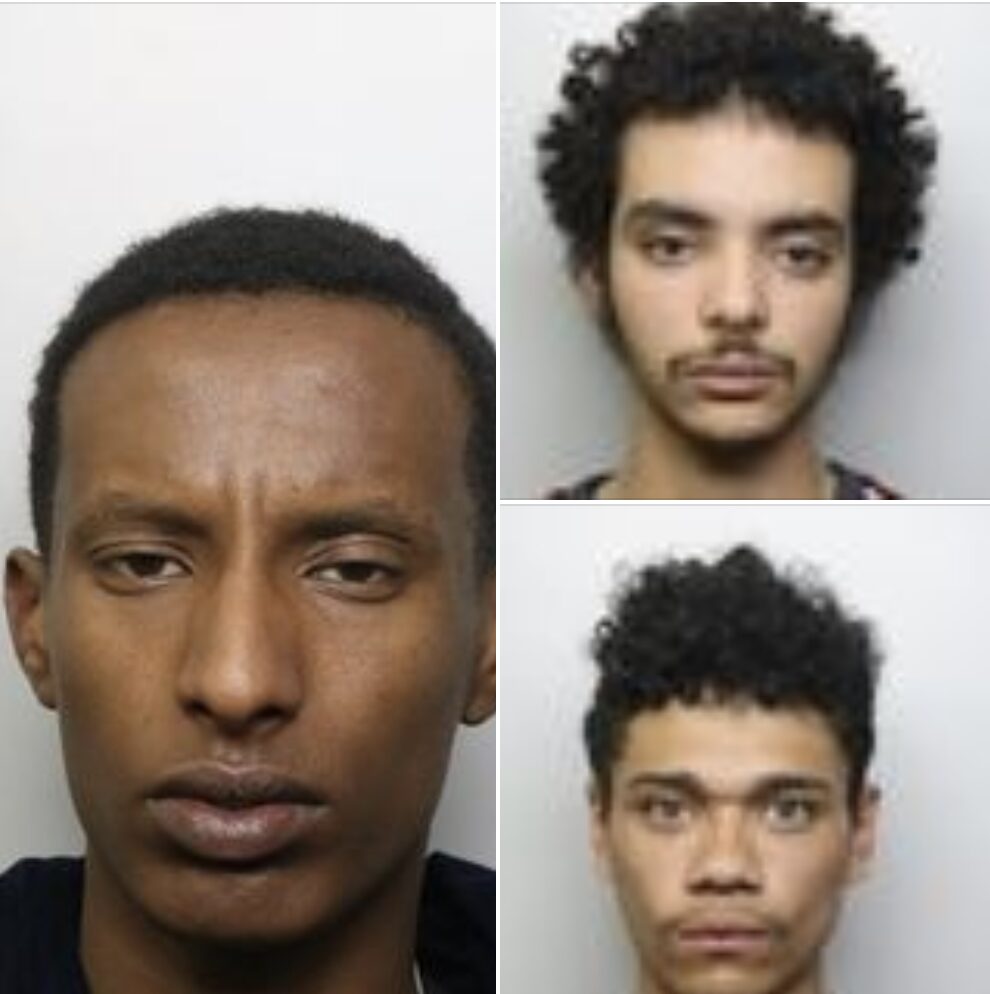 Three men have been jailed for a total of over 50 years following a shocking broad daylight shooting in a busy station car park in West London