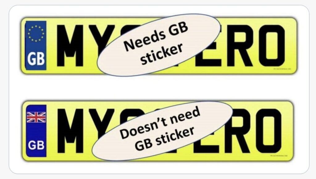 Reminder to UK motorists driving in the EU from 1 January