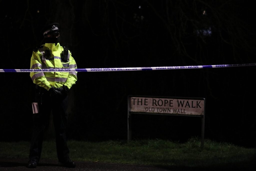 Police have sealed off a pathway in Kent as part of their ongoing investigation into the death of Sarah Everard.