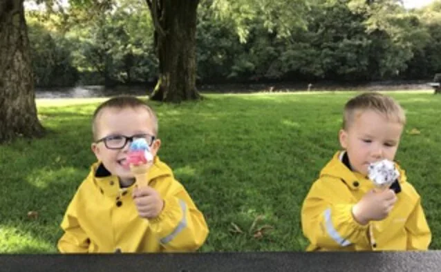 The family of George Spencer, a four-year-old twin boy who died suddenly  have paid tribute to a loving, caring and funny son who was happiest while playing with his twin brother.