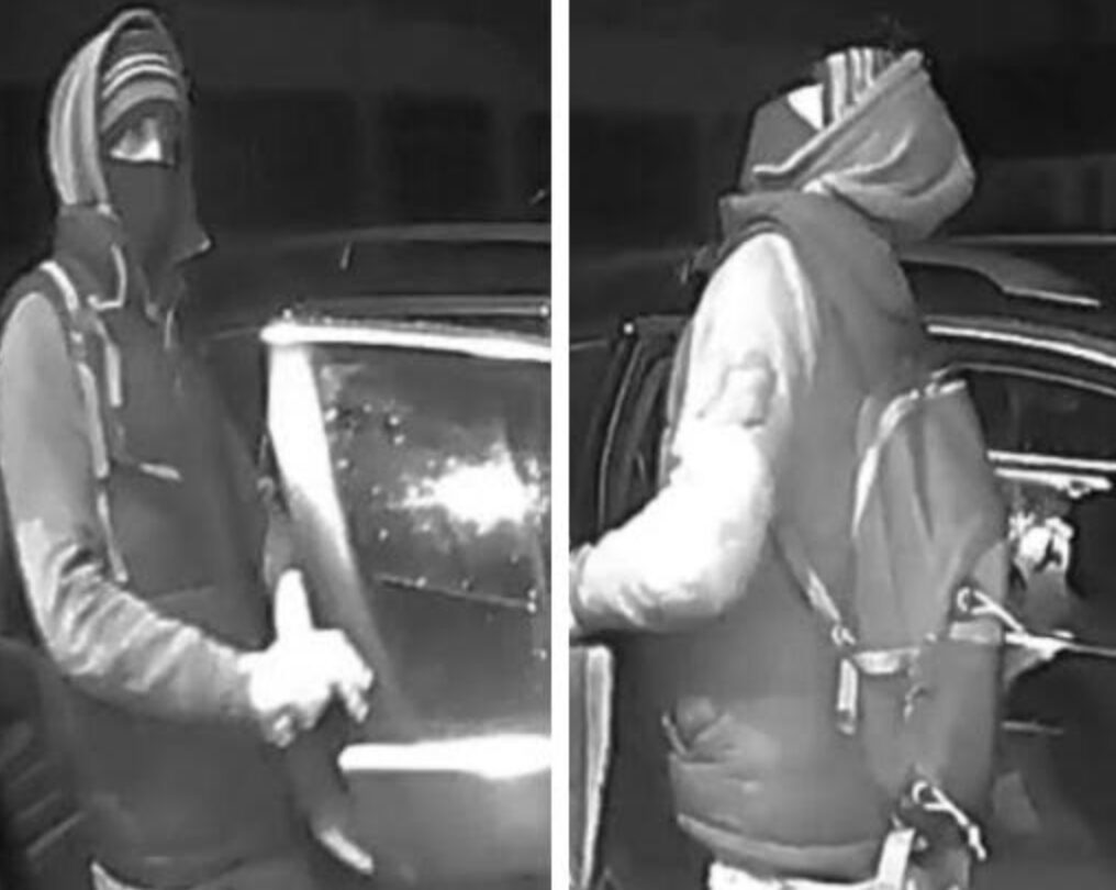 Masked Thief Hits West Kingsdown Cars: CCTV Released as Police Launch Hunt