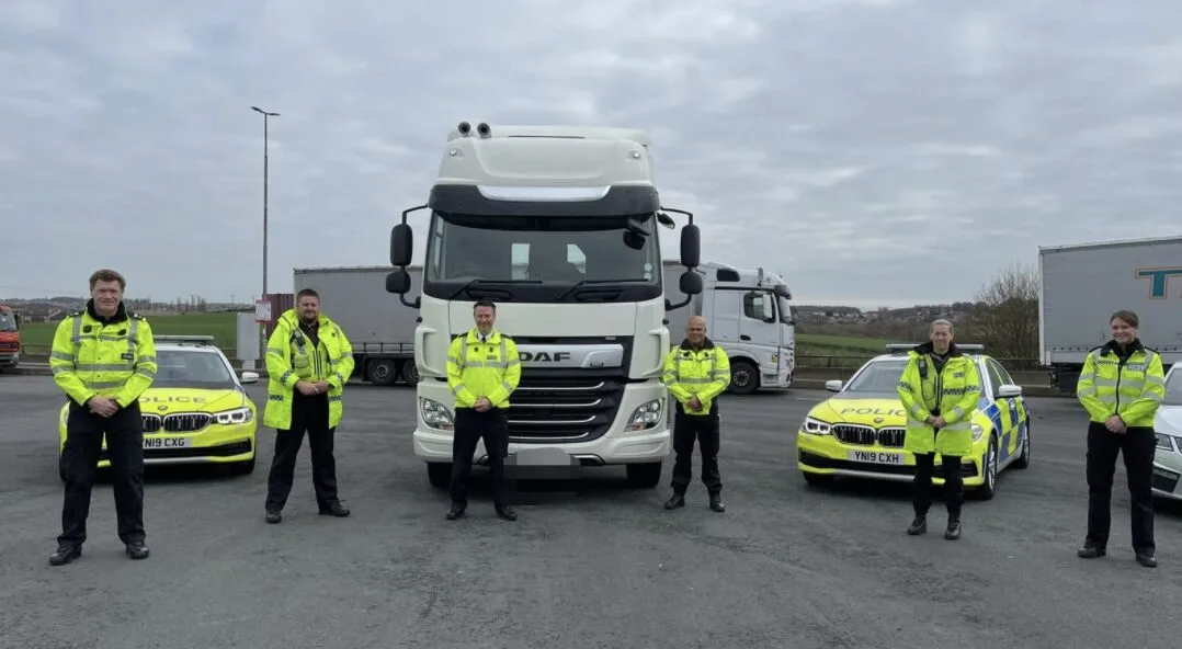 South Yorkshire Police’s Undercover Lorry Sting Catches HGV Drivers Breaking the Law in Massive Crackdown
