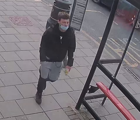 Officers investigating a stabbing on board a bus in Harrow have released an image of a man they would like to trace in connection with this incident
