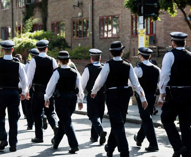 Officers have issued more than 30 Covid fines after being called to a large house party in Mayfair