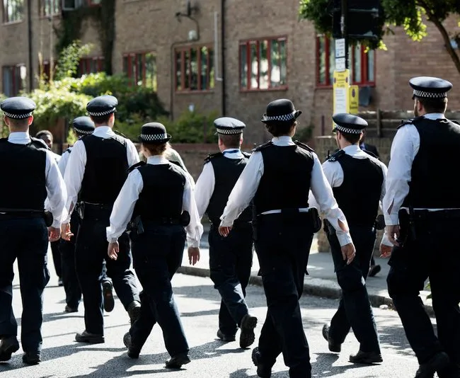 Officers have issued more than 30 Covid fines after being called to a large house party in Mayfair