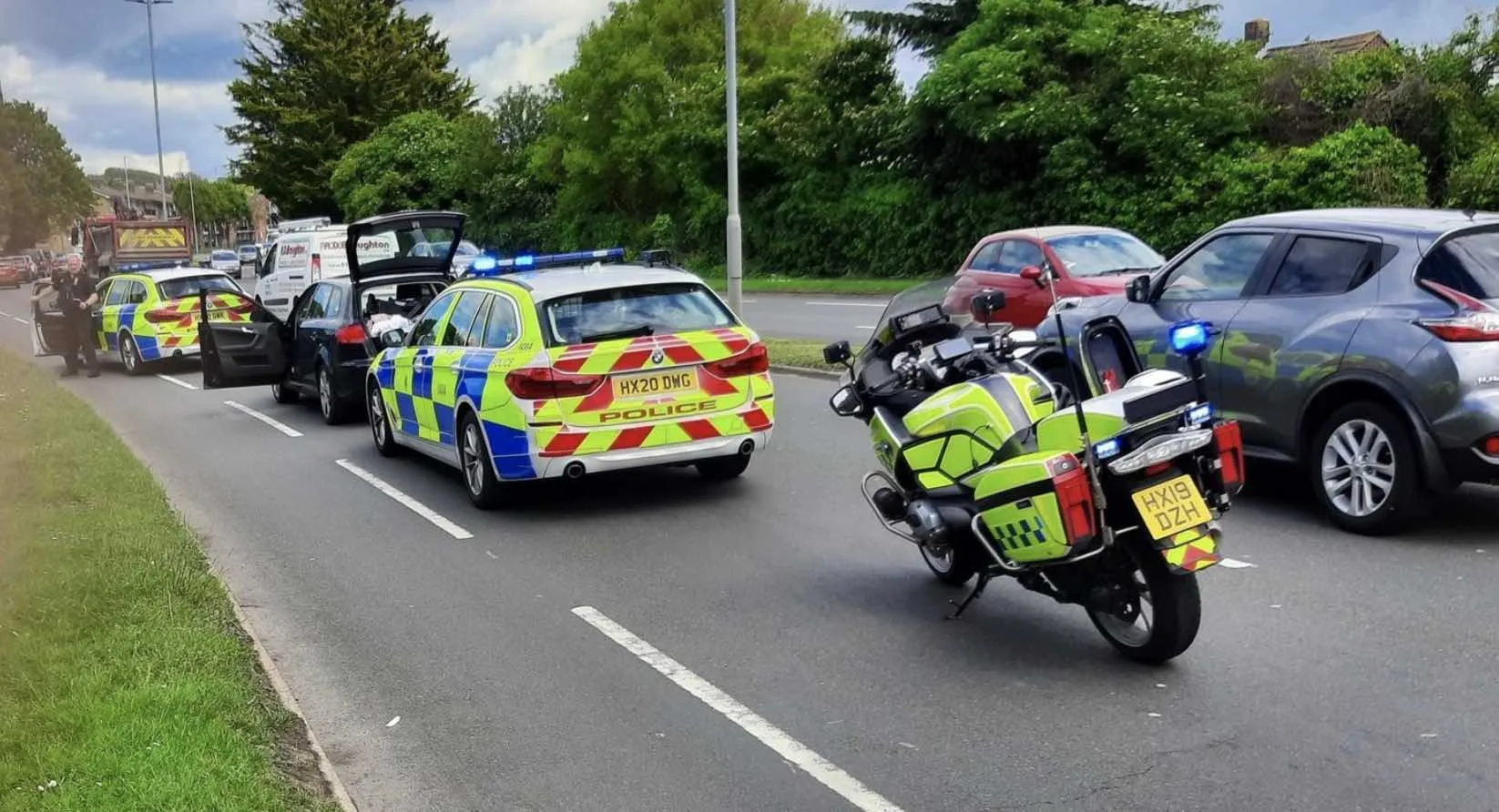 Police Arrest Duo in Cosham Over Cloned Plates and £3,500 Stolen Next & M&S Goods