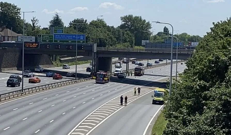 M25 Shutdown Chaos: Major Crash and Bridge Damage Close Dartford Crossing Both Ways
