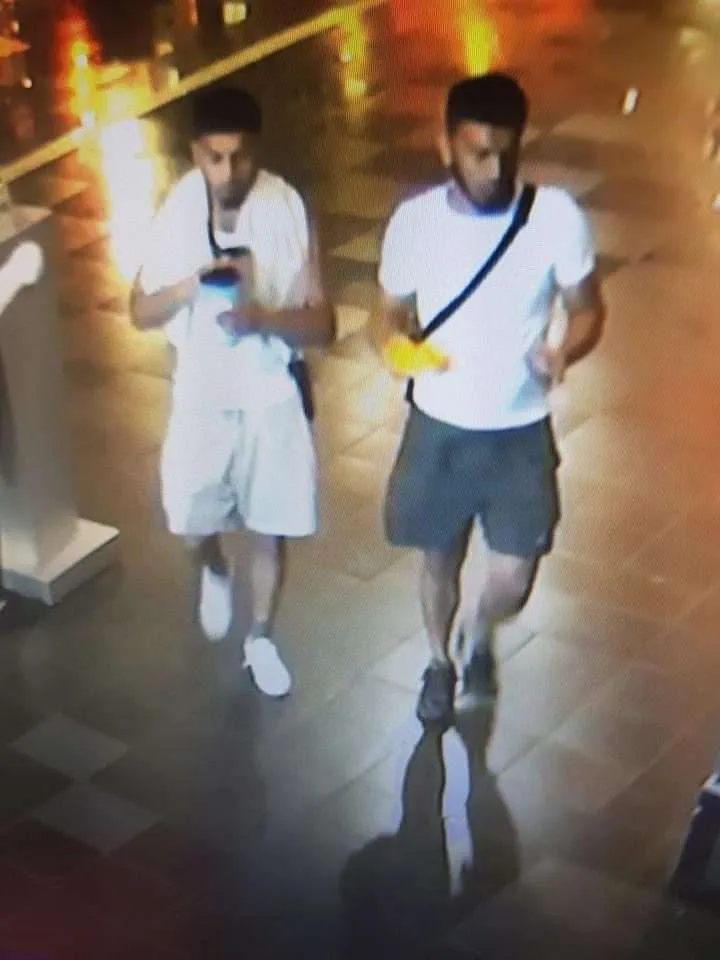 Police are appealing for the public’s help in identifying the men in these CCTV images in connection with an ongoing assault investigation